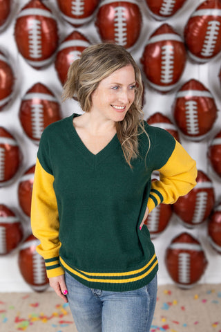 IN STOCK GameDay Sweater - Green Bay