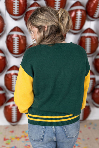 IN STOCK GameDay Sweater - Green Bay