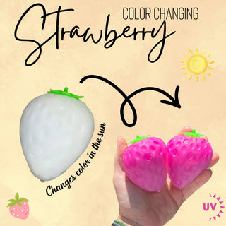 Strawberry Sun Changing Squish