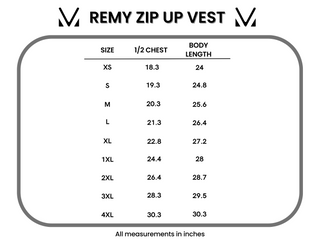 IN STOCK Remy Zip Up Vest - Heathered Sage