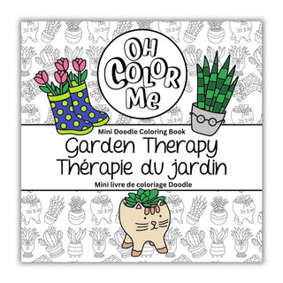 Mini Coloring Book – Garden Therapy