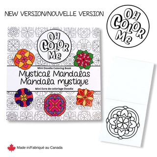 Mini Coloring Book –  Mystical Mandalas