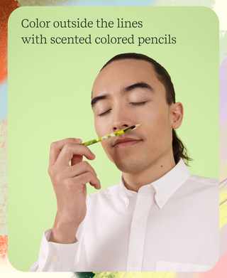 Lifelines Rub & Sniff™ Scented Colored Pencils - 10-pack