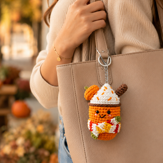 Fall Crochet Kit for Beginners | Pumpkin Spice Latte | DIY