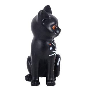 Frightful Folk Black Cat Halloween Ornament