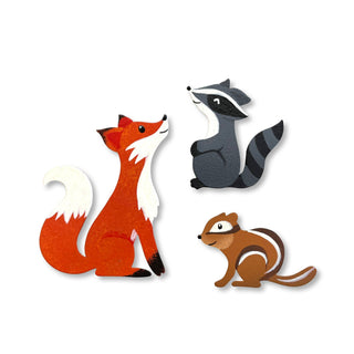 Fall Animal Magnets S/3, Cute Harvest Decor