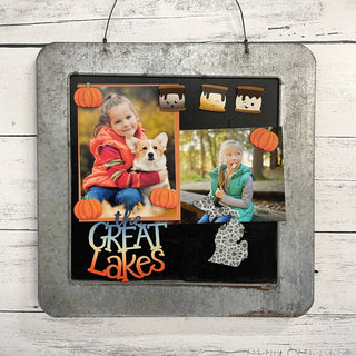 Michigan UP and LP Petoskey Magnet, Michigan Gifts