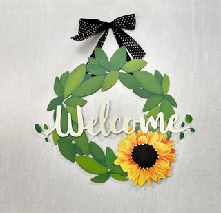 Everyday Wreath, Magnetic Home Decor (16")