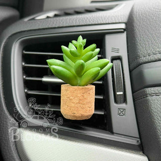 Succulent Vent Clip Car Air Freshener (Reusable)