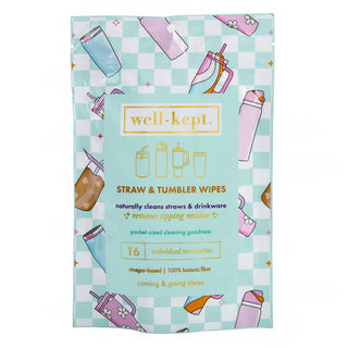 STRAW + TUMBLER WIPES - 16 COUNT