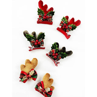 Christmas Reindeer Antler Hair Clip