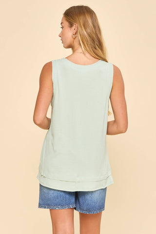 Baby Ribbed Knit Tank Top