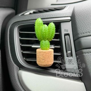 Cactus Vent Clip Car Air Freshener (Reusable)
