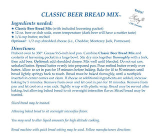 Classic Beer Bread Mix