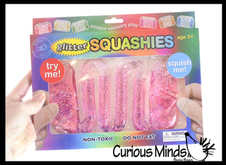 Squishy Water Tube Fidget Toy - Push Goo Through Maze Tube