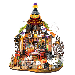 Haunted Candy House DIY Miniature House