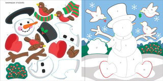 My First Color-by-Sticker Book -- Christmas