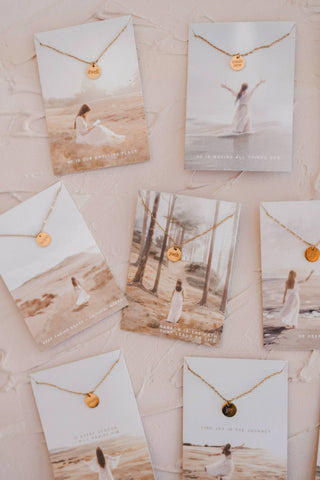 Brave Disc Necklace | Christian Jewelry