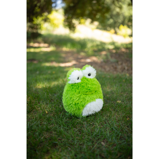 Soft Fluff Ball Fluffees Frog Plushie