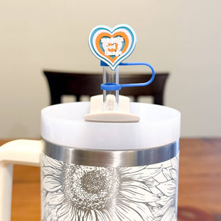 Straw Topper 3 pack - Jesus Saves, Gods Image, Christian 
