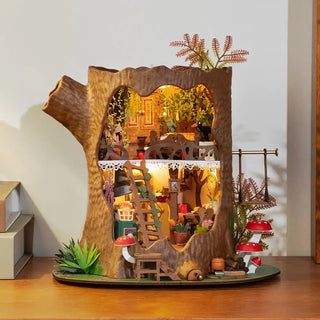 Fairytale Tree House DIY Miniature House