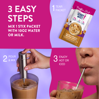 Proffee Stix 6 ct - Salted Caramel