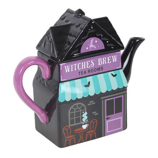 Witches' Brew Tea Room Halloween Teapot