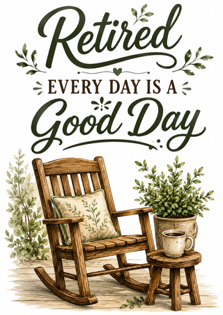 Every Day is a Good Day Kitchen Towel | Retirement Gift