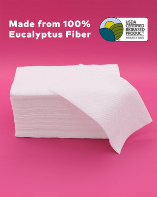 Cloud Clean Eco Towelettes, Certified 100% USDA Biobased