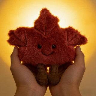 Maple Leaf Plush Keychain Pendant