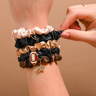 Scrunchie Charm Set-Tailgate Season