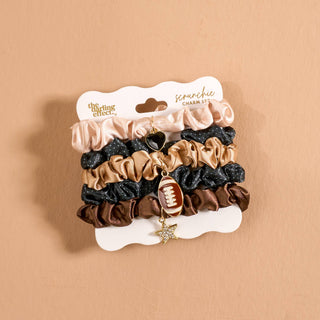 Scrunchie Charm Set-Tailgate Season