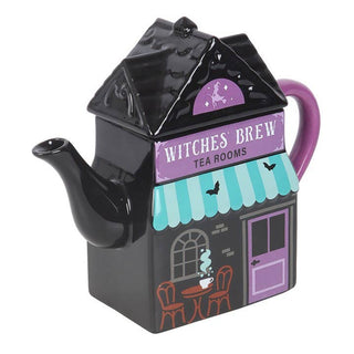 Witches' Brew Tea Room Halloween Teapot