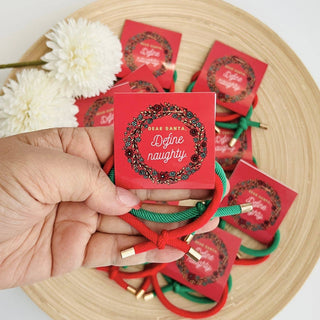 Christmas Hair Ties | Define Naughty