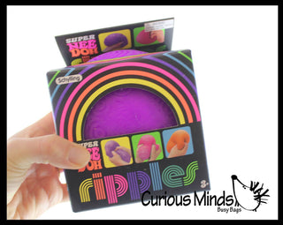 NeeDoh Jumbo Ripples Stress Ball Textured Squishy