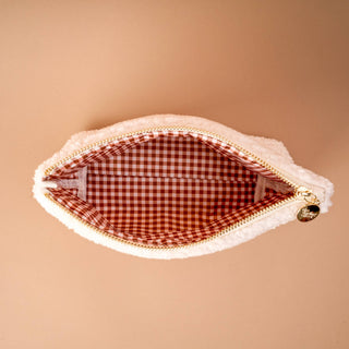 Teddy Pouch-Football & Pearls
