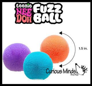 NeeDoh Teenie Fuzzball Soft Doh Filled Stretch Ball - Ultra