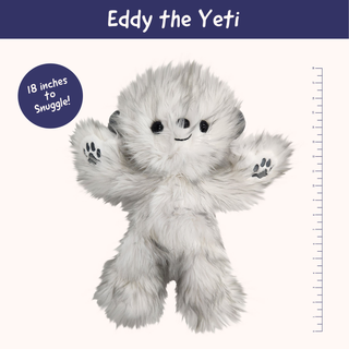 FLUFF'UMS Eddy the Yeti 18"