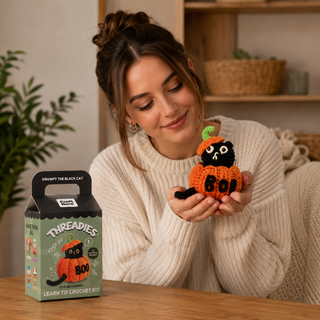 Halloween Crochet Kit for Beginners | Grumpy | DIY