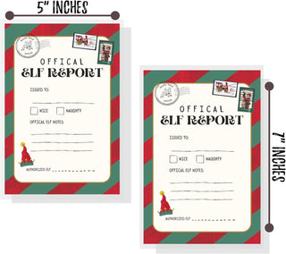 Christmas Elf Report – 1 pack of 2 reports