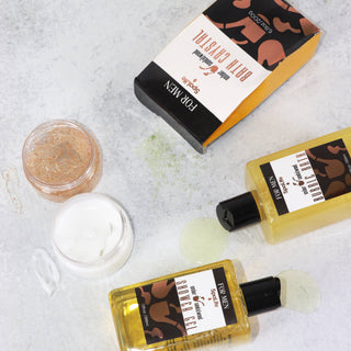 All Natural Sandalwood Luxury Spa Kit Men's Gift Set