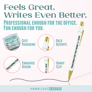Adulting In Progress - Pen Set - Funny Gift