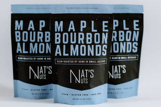Maple Bourbon Almonds