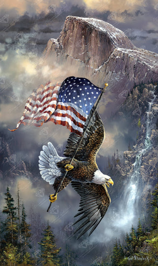 Diamond Art Old Glory at Half Dome