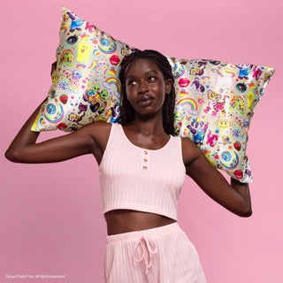 Lisa Frank x Kitsch Standard Satin Pillowcase - The Fantastic World of Lisa Frank
