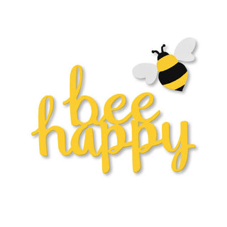 "Bee Happy" Magnets S/2, Spring Decor
