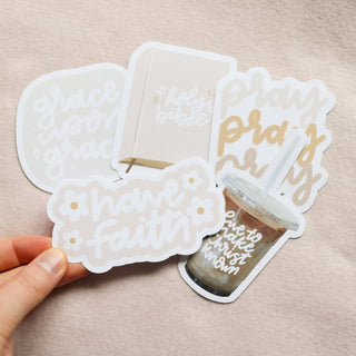 Christian Bible Sticker Pack For Laptops And Notebooks