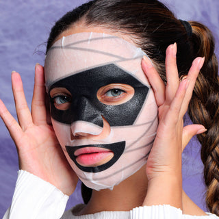 Korean Halloween Sheet Masks Ghoul Hang Character | 6 Pk