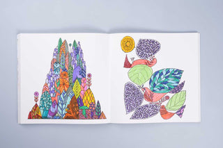 Woodland Kingdom Coloring Book by Toshiyuki Fukuda by Toshiyuki Fukuda