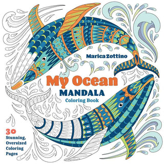 My Ocean Mandala Coloring Book by Marica Zottino